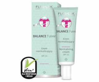 FLOSLEK Balance T-Zone Normalizačný denný krém SPF10 pre ...