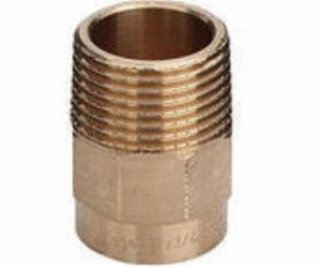 Viega Adaptér vsuvka 22mmx3/4 bronz - 100322