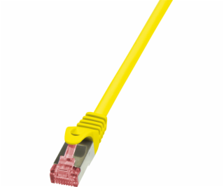 LogiLink Patchcord CAT6, S/FTP, 0,25 m, žltý (CQ2017S)