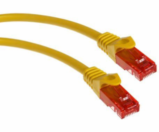 Maclean RJ-45/RJ-45, kat.6, U/UTP, žltá, 2m (MCTV-302Y)