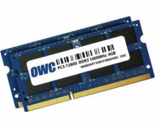 Pamäť notebooku OWC SODIMM, DDR3L, 8 GB, 1600 MHz, CL11 (...