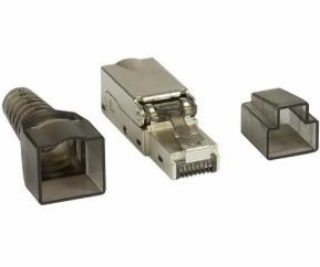 LogiLink RJ45 zástrčka cat.6A FTP pozlátený 3µ kontakt, b...