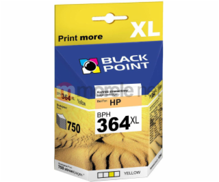 Atrament Black Point BPH364XLY / CB325EE č. 364XL (žltý)