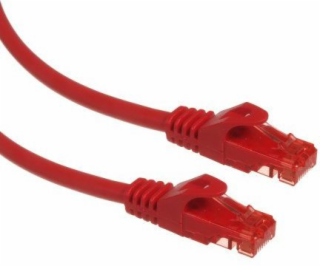 Maclean RJ-45/RJ-45, kat.6, U/UTP, červená, 3m (MCTV-303R)