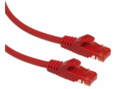 Maclean RJ-45/RJ-45, kat.6, U/UTP, červená, 3m (MCTV-303R)