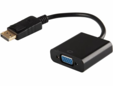 Elmak DisplayPort - D-Sub (VGA) AV adaptér čierny (CL-90)