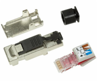 LogiLink Cat.6A RJ45 zástrčka, tienená bez náradia (MP0040)