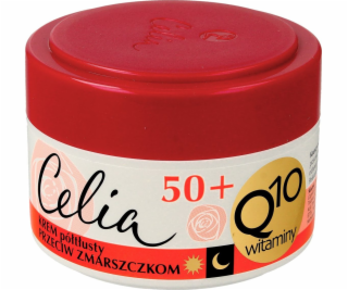 Celia Face Cream Q10 Vitamins 50+ proti vráskam 50ml