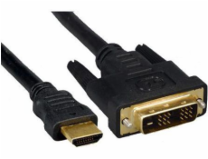 Kábel HDMI - DVI-D 3m czarny