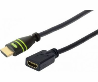 Kábel Techly HDMI - HDMI 7.5m czarny (ICOC-HDMI2-4-EXT075)