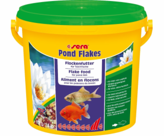 Sera Pond Flakes 3 800 ml, vločky - krmivo pre jazierkové...