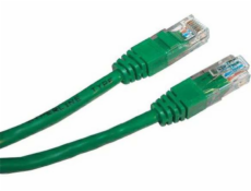 Patchcord UTP, Cat.5e, nieekranowany, 10m, zielony