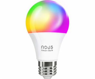 Smart LED žárovka E27 9W RGB NOUS P3 WiFi Tuya