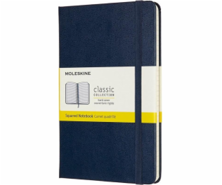 Moleskine Notes Classic 11,5 x 18 tw. kratka szafirowy ni...