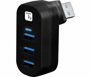 HUB USB Techly 3x USB-A 3.0 (IUSB3-HUB3-ROTB)