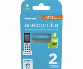 Panasonic Akumulator Lite AAA / R03 550mAh 2 szt.