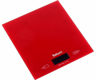 Waga kuchenna Saturn Wagi kuchenne ST-KS7810 red