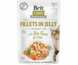 Brit CARE KOT saszetka FJ FINE TROUT&COD /24 85g