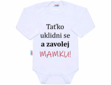 Body s potiskem New Baby a zavolej MAMKU!