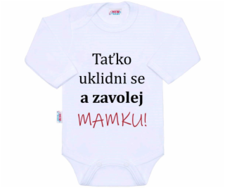 Body s potiskem New Baby a zavolej MAMKU!