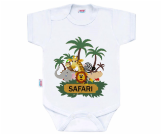 Body s potiskem New Baby SAFARI