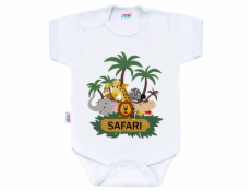 Body s potiskem New Baby SAFARI