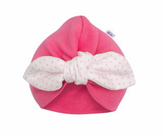 Dívčí čepička turban New Baby For Girls dots