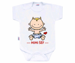 Body s potiskem New Baby MIMI ŠÉF