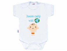 Body s potiskem New Baby Jsem celý váš svět