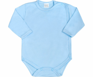 Kojenecké body celorozepínací New Baby Classic modré