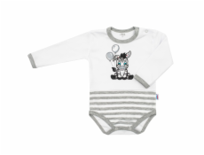 Kojenecké bavlněné body New Baby Zebra exclusive