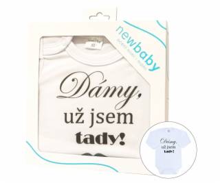 Body s potiskem New Baby Dámy, už jsem tady! - dárkové ba...