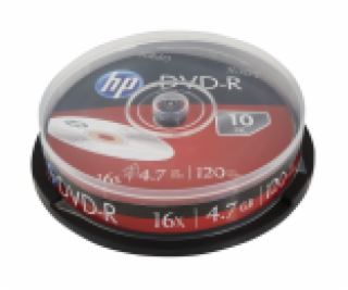 DVD-R HP 4,7 GB (120min) 16x 10-cake