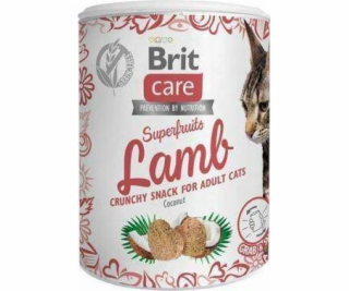 Brit Care Cat Snack Superfruits Lamb 100g maškrty pre mačky