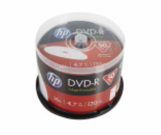 DVD-R HP 4,7 GB (120min) 16x Inkjet Printable 50-cake