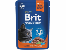 Brit BRIT CAT PREM.SALMON FOR STERILIZED 100G SASZETKA 111833 460