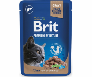 Brit BRIT CAT PREM.LIVER FOR STERILIZED 100G SASZETKA 111...