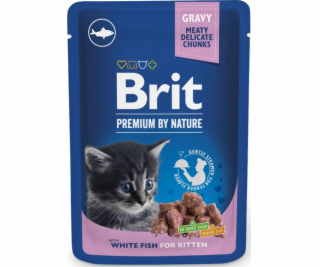 Brit BRIT CAT PREM.WHITE FISH KITTEN 100G SASZETKA 111835...