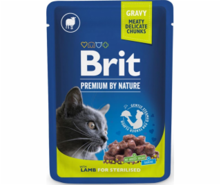 Brit BRIT CAT PREM.LAMB FOR STERILIZED 100G SASZETKA 1118...