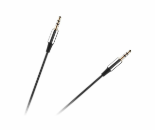 Kabel Rebel Jack 3.5mm - Jack 3.5mm 1m czarny (RB-6008-10...