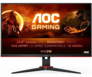 24G2SPAE/BK, Gaming-Monitor