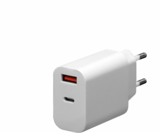 PLATINET USB nabíječka 30W (USB-C + USB-A)