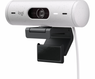 Logitech BRIO 500, Full HD webkamera, off-white