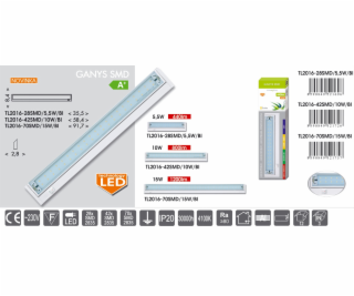 Svítidlo LED pod kuchyňskou linku-42xSMD LED, 10 W, 58,4x...