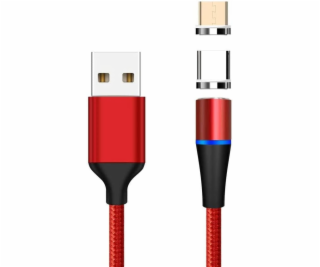 PremiumCord Magnetický micro USB a USB-C nabíjecí a datov...