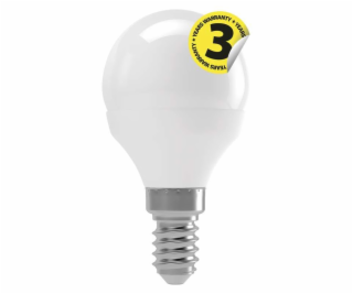 Emos LED žárovka MINI GLOBE, 4W/30W E14, WW teplá bílá, 3...