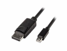 PremiumCord Mini DisplayPort - DisplayPort V1.2 přípojný kabel M/M 1m