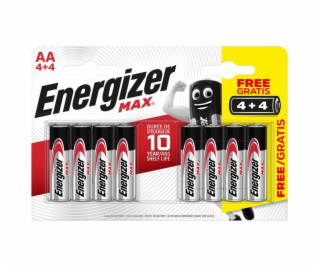 Baterie Energizer MAX AA/R06, Blistr(4+4)