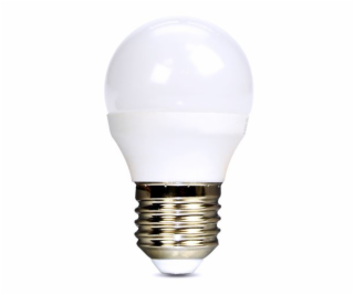 Solight LED žárovka, miniglobe, 6W, E27, 4000K, 510lm - W...