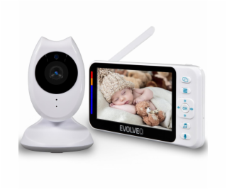 EVOLVEO Baby monitor N4, dětská chůvička, audio i video p...